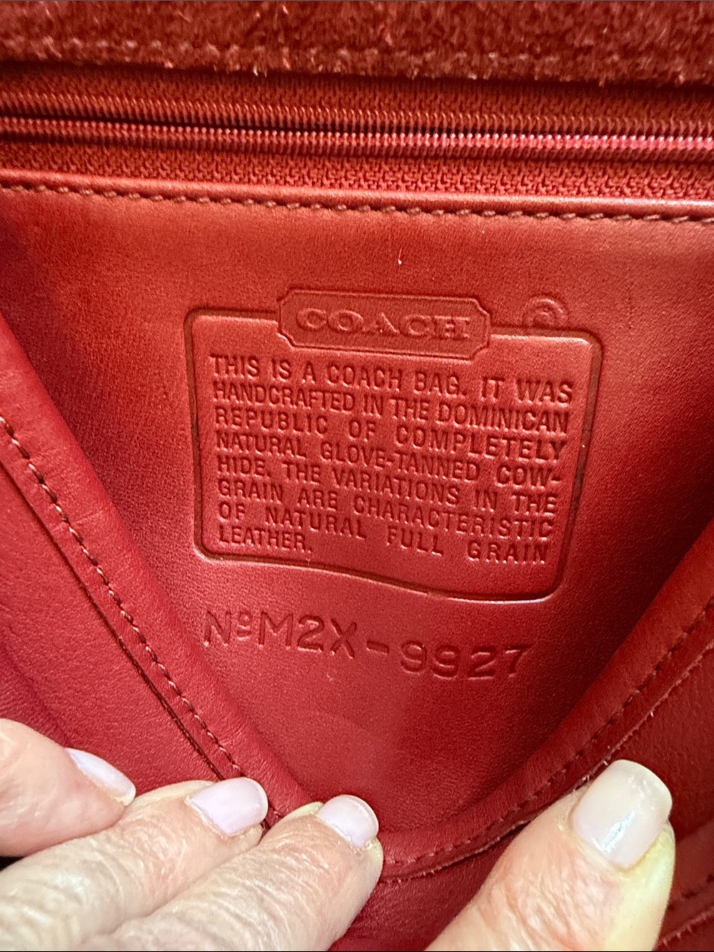 Vintage coach Willis 9927 red with brass - Picture 14 of 16